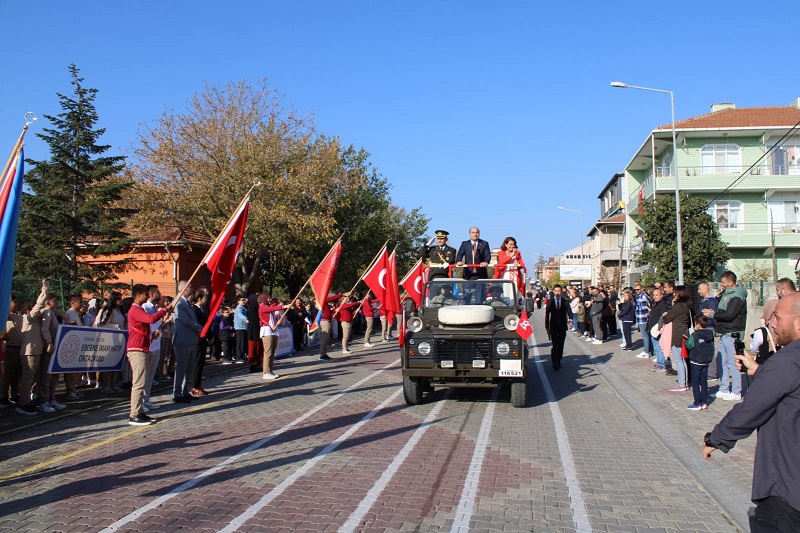 29 Ekim Cumhuriyet Bayramı Ergene İlçemizde Coşkuyla, Heyecanla, Minnetle ve Gururla Kutlandı